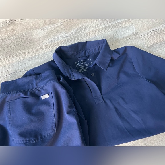 Figs Pants - Figs Set Technical Collection Zamora Joggers Navy Size Lg